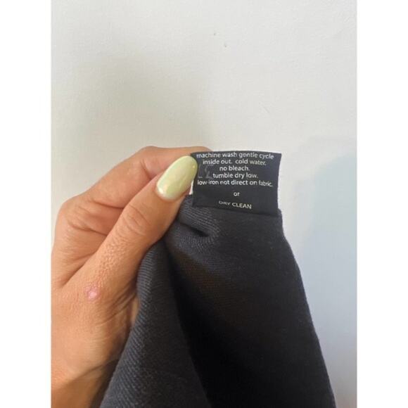 Just Bee Queen Kai Pleated Ankle Straight Pants Women's Black Size: Small NWT - Picture 9 of 10